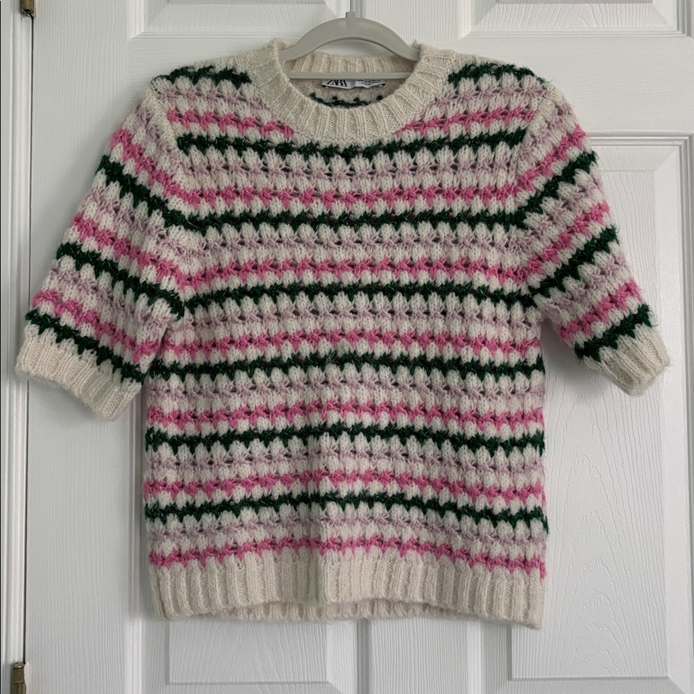 Zara Striped Knit Sweater